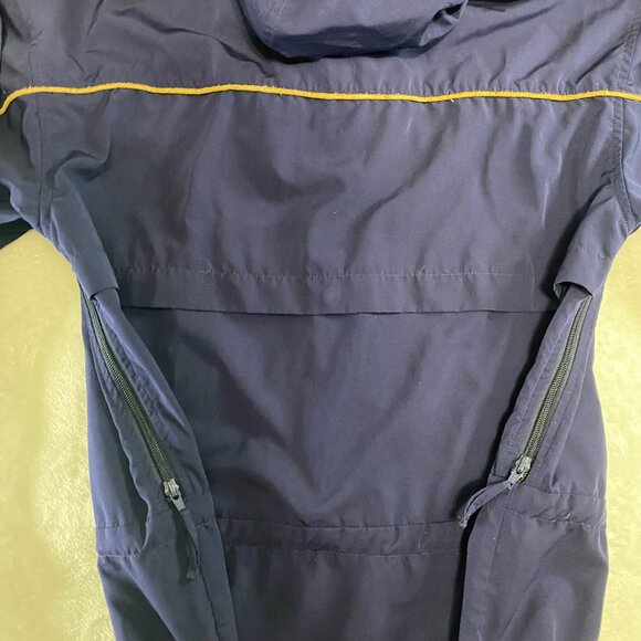 Vintage LL Bean Jacket Men Medium Dark Purple Winter Coat Nordic Lined Outdoor M - Picture 13 of 16